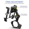 Aluminum Bike Phone Holder 360 Degree Rotating Adjustable Anti Slip Cycle   Bicycle Handlebar Phone Mount Holder Stand