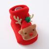 Children's Socks Non-slip Toddler Socks Kids Socks Cartoon Christmas Style Socks for Boys and Girls