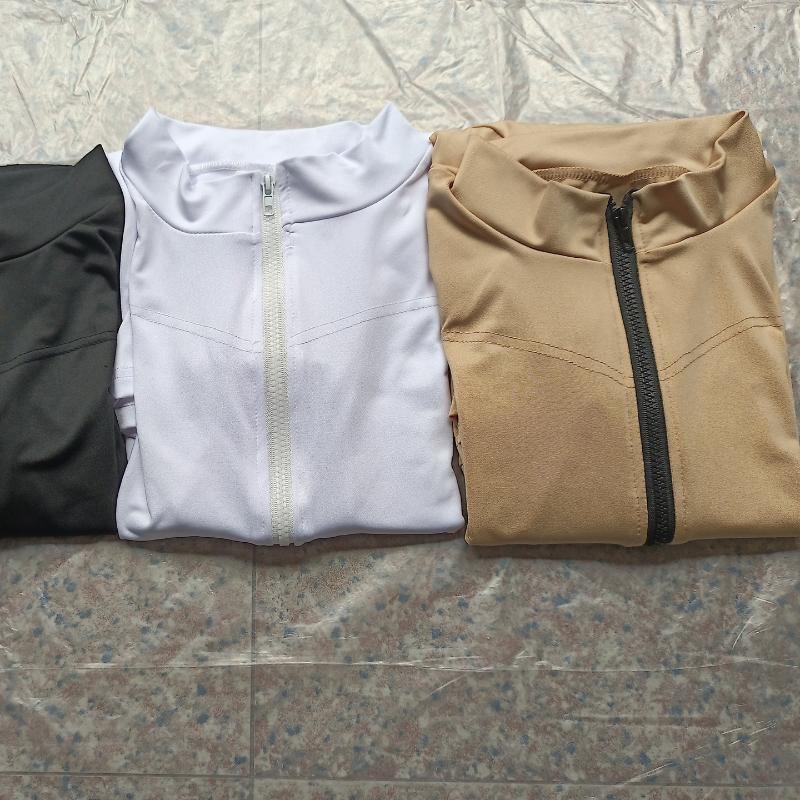 Y2K European and American Spring and Autumn Women's Sportswear Zippered Plastic Waist Wide Leg Jumpsuit