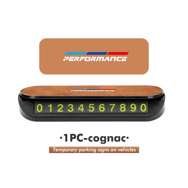 Car Temporary Parking Card Phone Number Card Plate Telephone For BMW X1 X3 X4 X5 X7 G20 G38 F20 F39 F48 E46 E60 E36 E39