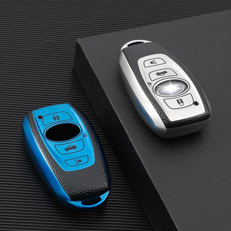 Чехол из ТПУ для автомобильного ключа Subaru BRZ Forester Legacy Outback WRX WRX STI Impreza XV Crosstrek Smart Keyless Remote Cover Keys Bag