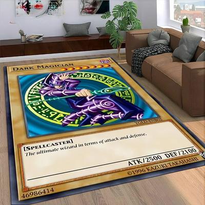 27 Стилей Ковер с Картой Yu-Gi-Oh для Гостиной Домашний Декор Спальня Прикроватный Противоскользящий Коврик Коврик для Пола Дверной Коврик Машинная Стирка
