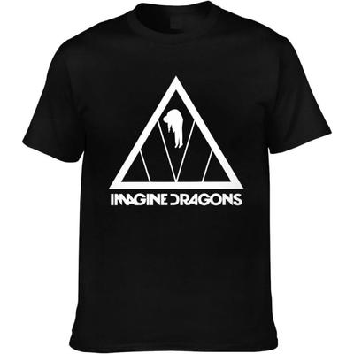 BSlocator Imagine Dragons Мужская футболка с коротким рукавом Быстросохнущая Посадка для спортивных занятий Бега