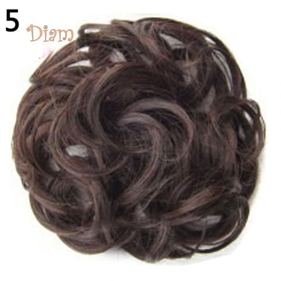 Женский шиньон из искусственных волос