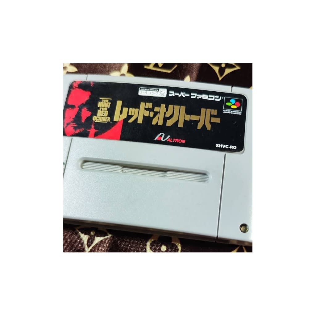 Used The Hunt for Red October SFC SNES Super Famicom SHVC-RO tested working Nintendo Shooter Altron NTSC-J Super Nintendo Cartridge