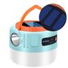 Solar Camping Light Flashlight Portable Emergencies Light USB Rechargeable Outdoor Tent Lamp with Remote Control