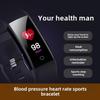 "Smart Bracelet 115Plus: Blood Pressure, Heart Rate, Sports Tracker with Color Screen Pedometer for Men and Women"