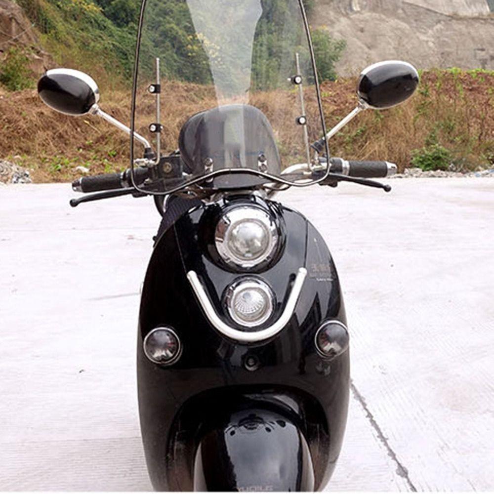 Transparent Motorcycle Windshield Universal Motorcycle Wind Deflector Motocycle Extension Spoiler