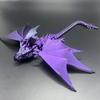 3D Printed Flying Dragon Figurine Movable Joints Winged Dragon Figure Articulated Dragon Model Fidget Toy Desktop Decoration Ornament