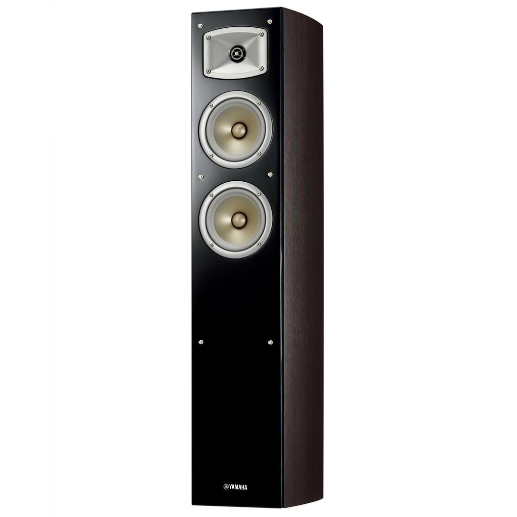 YAMAHA Floor Standing Speaker (1 Unit) NS-F330 (MB) Walnut