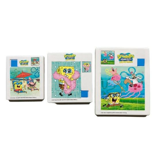 SpongeBob SquarePants Sliding Puzzle (3 Types), Korean Popular Puzzles
