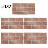 Peel Stick Tile Stickers 5Pcs Vintage Brick Stickers, Waterproof Oil?Proof Wallpaper, Flexible PVC Wall Tiles & Backsplash for Kitchen Living
