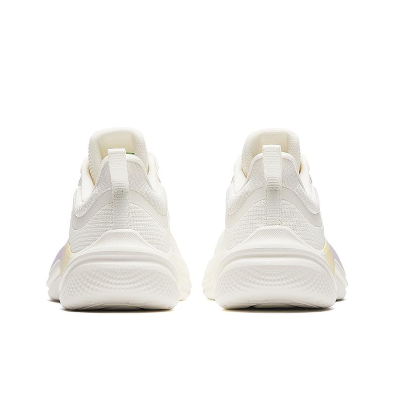 New Anta Fruit Candy Cushioning, Abrasion Resistant, Breathable, Lightweight Low top Training Shoes Women's Ivory White 922427701Q-4