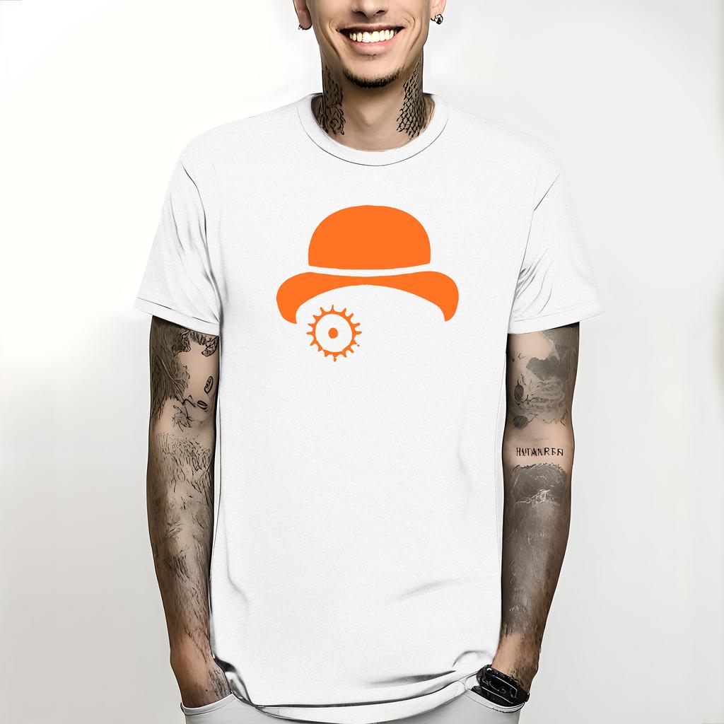 TShirt Summer Unisex Mechanical Orange Film Cotton T Shirt Short Sleeve Funny Printed Unisexs Fashion Style Anime Clothes Unisexga