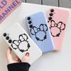 Girls Patterned Soft Silicone Case For Samsung A55 M35 S24 Xiaomi Redmi Note 13 Pro 13C iPhone Huawei Honor Realme Camera Protective Shockproof Cover