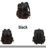 Unisex Waterproof Waxed Canvas Travel Backpack for Outdoor Sports and Laptops
