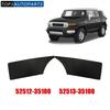 Front Bumper Grille Headlight Lower Filler Trim For Toyota FJ Cruiser 2007-2014