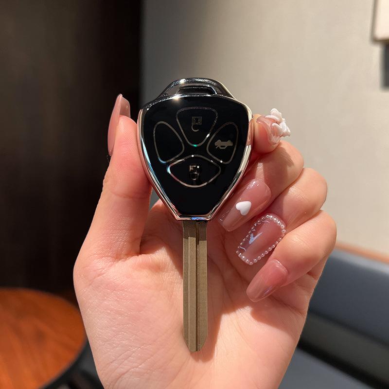 Подходит для старой модели Toyota Camry, чехол для дистанционного ключа Highlander, чехол для ключа с раздельной пряжкой, модификация, специальный чехол