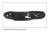 69210-08010: Наружная ручка двери для Toyota Sienna, совместимая с деталью 69220-08010.