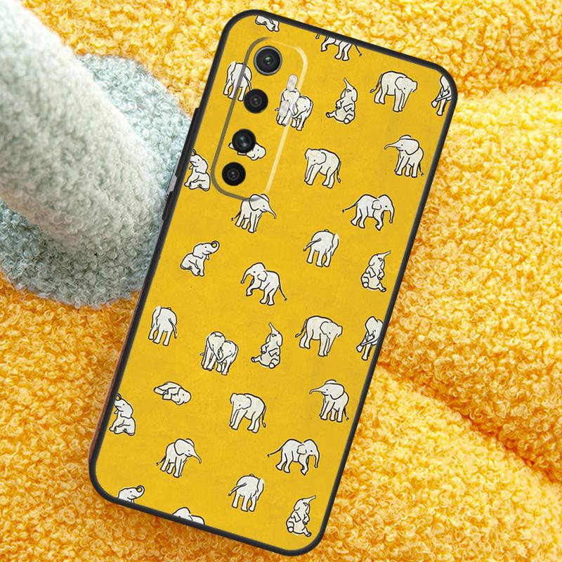 Милый чехол слоненок для Xiaomi 13T 14T 15T 14 15 Ultra 17 Pro Max Чехол для POCO F8 F7 X7 Pro F5 F6 X5 X6