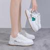 Модная женская обувь с толстой подошвой и круглым носком, новая коллекция, весна-осень, белая обувь, женская спортивная обувь