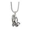 Titanium Steel Men's Pendant Necklace - European & American Style