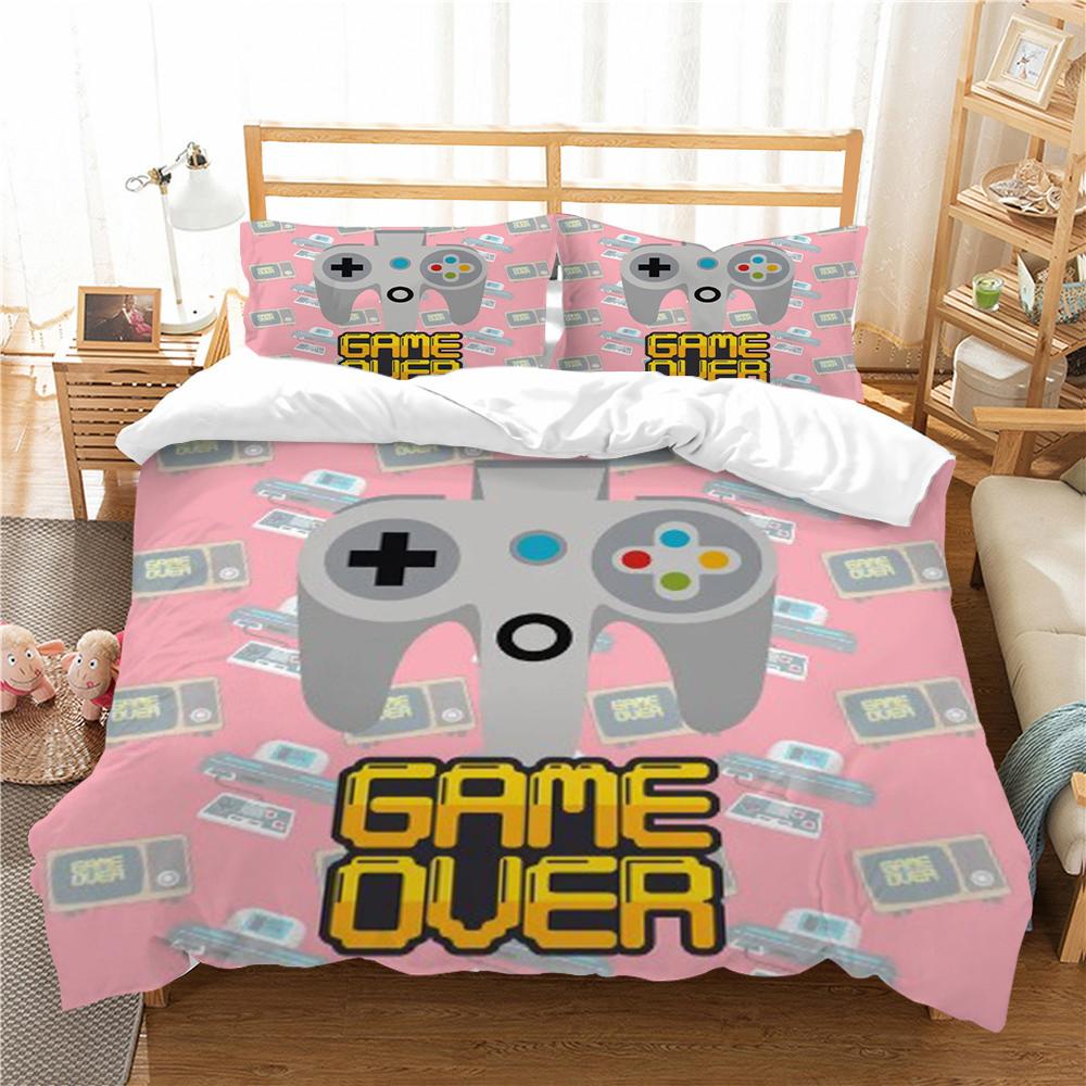 3D Gamepad Printing Home Textiles Bedding Suit Microfiber Quilt Cover Cool Comforter Duvet Covers