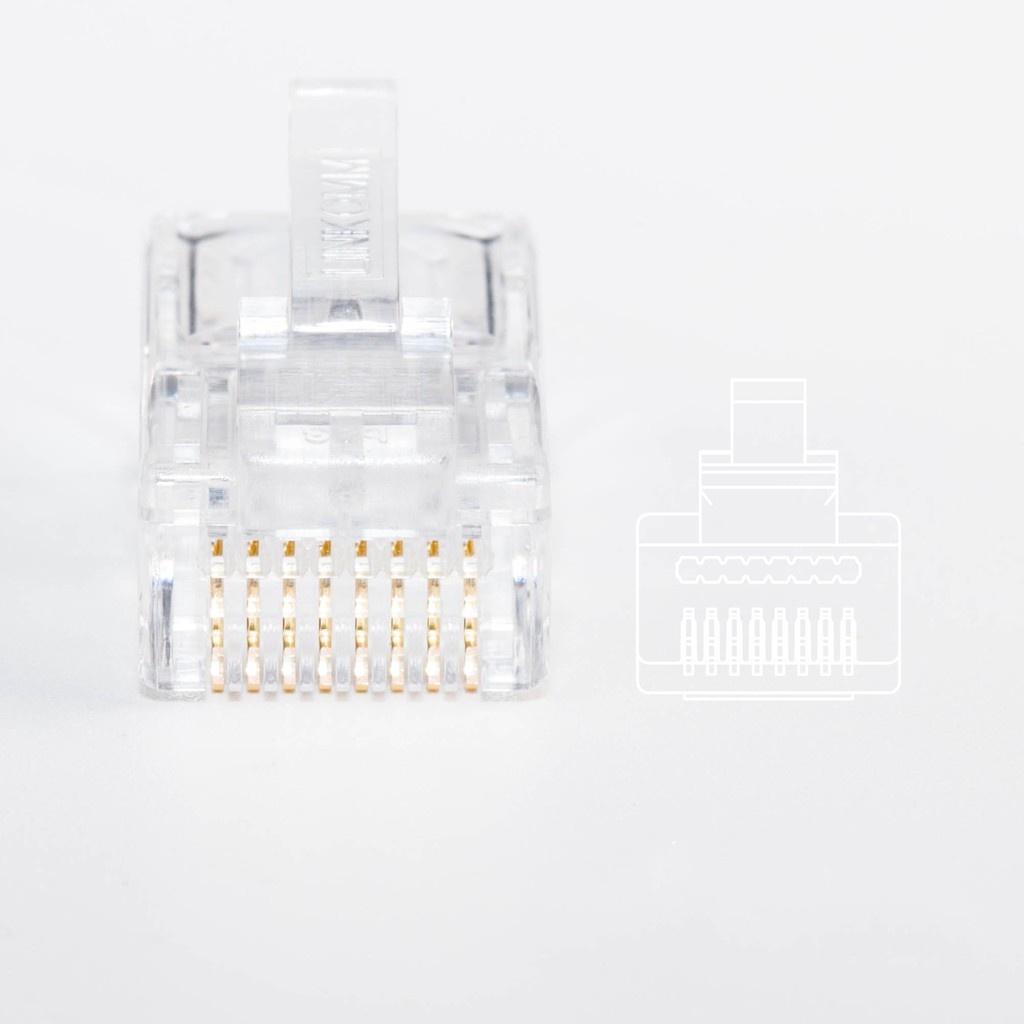 2 шт. Сетевой соединительный кабель кристаллический разъем RJ45 CAT 5