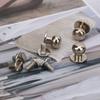 20 Sets Copper Round Head Stud Spot Screwback DIY Leather Craft Rivets 10 X 8mmSilver