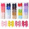 Mini Children's Candy Color Bow Hair Clips and Headwear Set