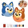 Easy Crochet Project Puppy Kit, Beginners DIY Animal Cute Doll Dog Craft Kit for Adults Stress Relief, Handmade Gift