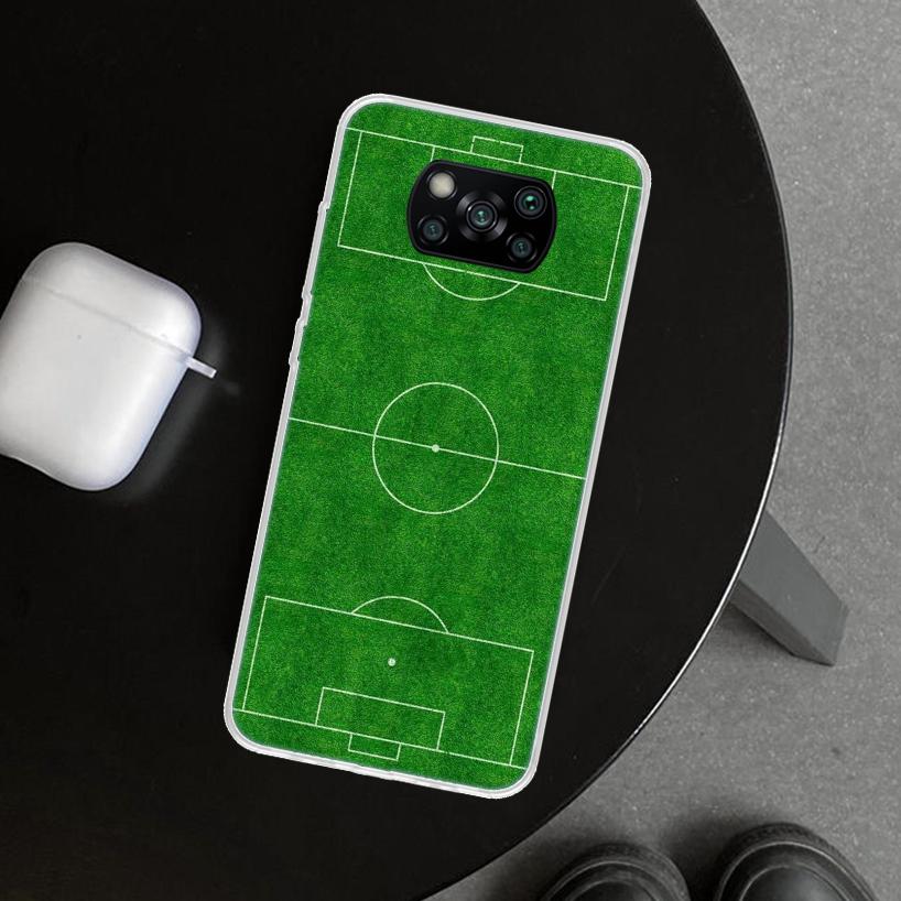 Чехол для телефона Футбол Футбольная тактика Время для Xiaomi Poco X6 X5 X4 X3 Nfc X7 F7 Ultra F6 Pro F5 F4 Gt F3 M6 M5 M4 M3 Печать C
