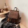 Коричневый рюкзак в стиле Майяр для женщин, летний, новый, модный, простой, студенческий школьный рюкзак, литературная ретро-сумка для женщин
