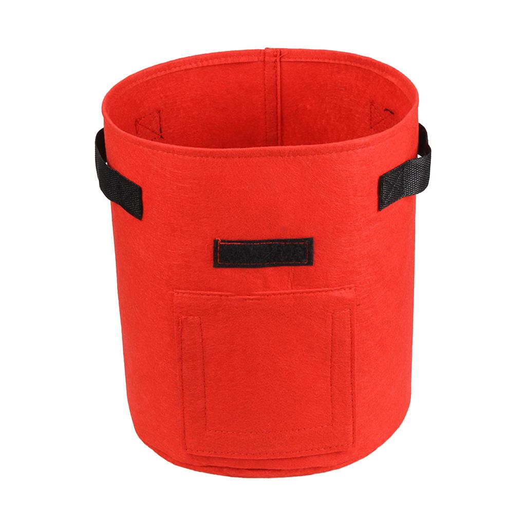 Мешки для выращивания картофеля на 5 галлонов с клапаном, мешки для выращивания картофеля, садовые горшки из прочной ткани с окошком для овощей