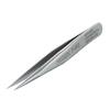 Precision Tweezers, Fully Non-Magnetic, 70mm Long, 6mm Opening, 0.2mm Tip Width, Short Type, P-653