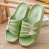Мода 2024 Лето Новые Тапочки Бабочка Свежие Женские Туфли Домашние Тапочки Для Ванной Легкие Модные Женские Тапочки