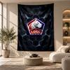 Decorative Tapestry,LOSC Lille FC Printed Wall Art, Lightweight Wall Hanging For Bedroom Background