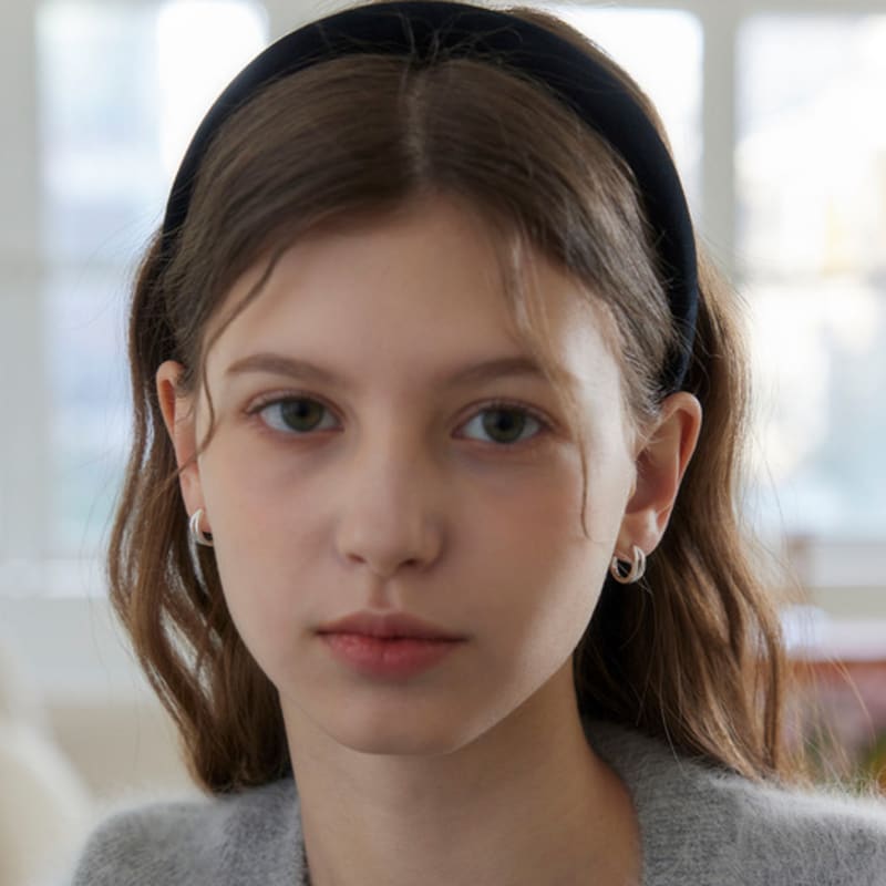 Murmur Вельветовая однотонная повязка для волос