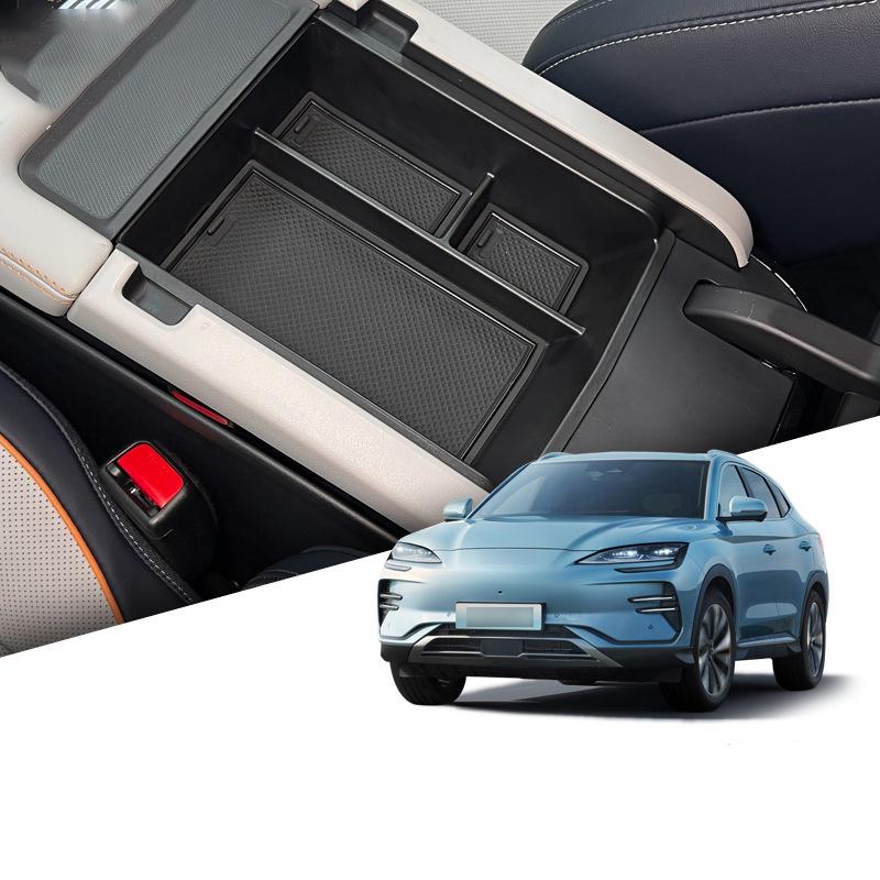 Ящик для хранения в подлокотнике автомобиля, подстаканник для BYD Seal U Sealion 6 Song Plus Champion Edition 2024 2024 2025 Аксессуары для интерьера