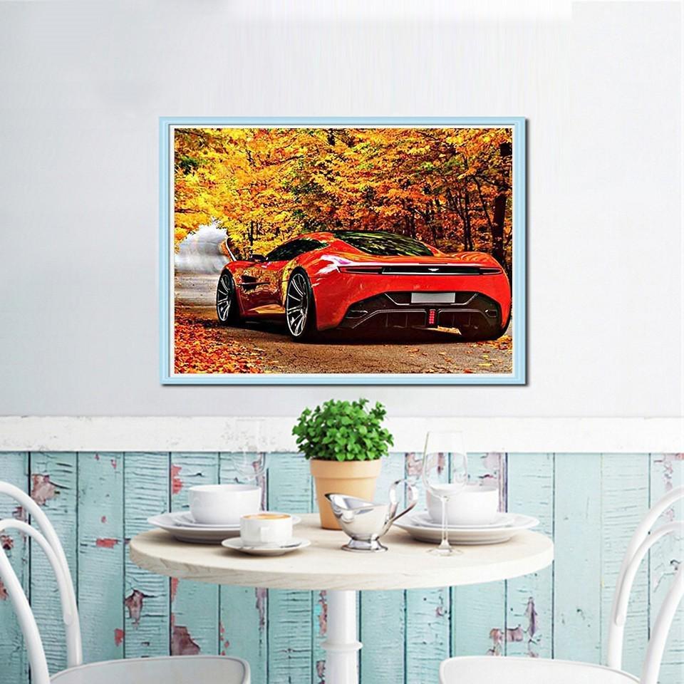 5D DIY картина горный хрусталь мозаика Алмазная вышивка живописная алмазная живопись