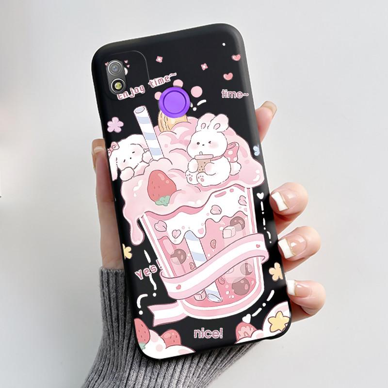 Чехол для Tecno Pop 4 Силиконовый Забавный Роскошный Милый Мультяшный Кот Кролик Крутые Девочки Мальчики Задняя Крышка Для Tecno Pop4 Чехол для Телефона BC2c