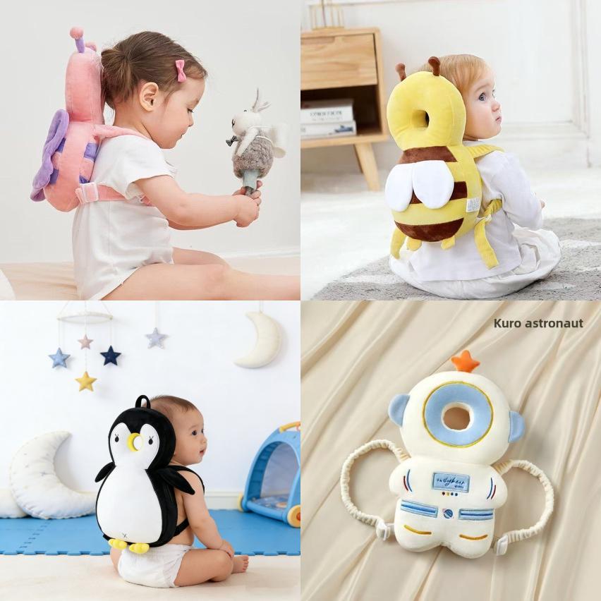 Baby Walking Head Protection With Breathable Plush Fabric For Newborns And Toddlers