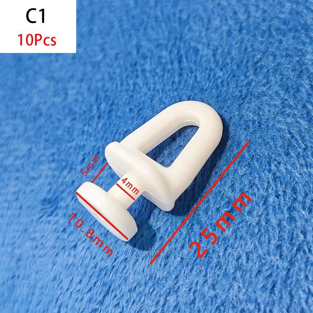 10 шт. мебельная фурнитура колеса для штор рельсы для штор крючок кольцо слайдер аксессуары для штор