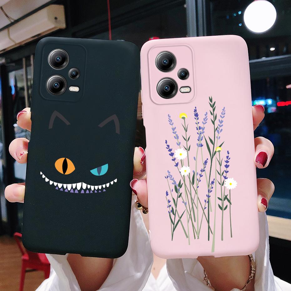 Чехол Poco X5 для Xiaomi Poco X5 Pro Мягкий Силиконовый Чехол Милые Мультяшные Чехлы для Телефона Для Xiomi Poco X5 Coque PocoX5 X 5 X5Pro Funda