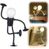 Diy Shape Changeable Shape Funny Sportsman Night Light For Bedroom Bathroom