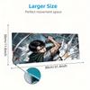 Levi Ackerman Print  Cushion Non-slip Laptop Tablet Big Mousepad XXL Mat Mini PC Playmat With Lock edge