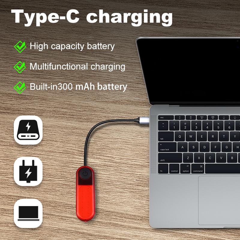 BUCKLOS COB Велосипедные Фонари Велосипедный Фонарь USB Перезаряжаемый Велосипедный Задний Фонарь Водонепроницаемый Дорожный Горный Велосипед Задние Фонари Велосипедная Лампа