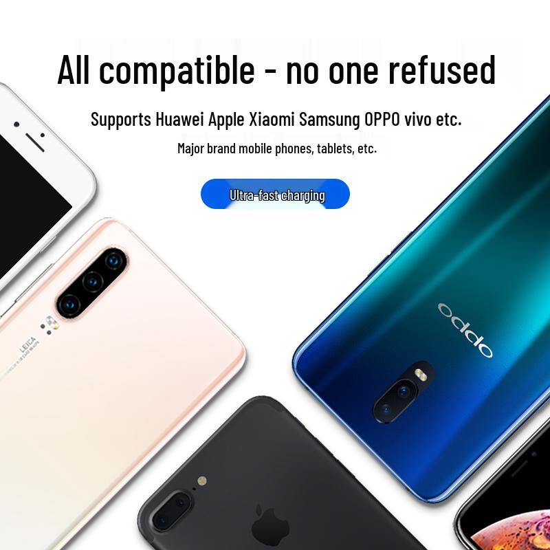 Универсальное USB-быстрое зарядное устройство 5 В для Huawei, Honor, Xiaomi, Oppo и Android 8x Наушники