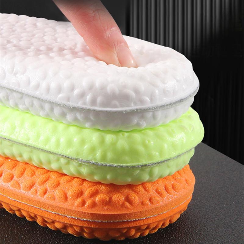 № 8, мягкие дышащие спортивные амортизирующие вставки, дезодорирующие стельки из полыни для мужчин и женщин, подушечки для обуви, сетчатая стелька, можно отрезать размер