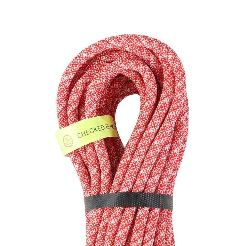 Edelrid Climbing Rope Guide Assist Pro Dry 20m RD 8.0mm ER76036.020 (Красный/FF/Мужской, Женский)